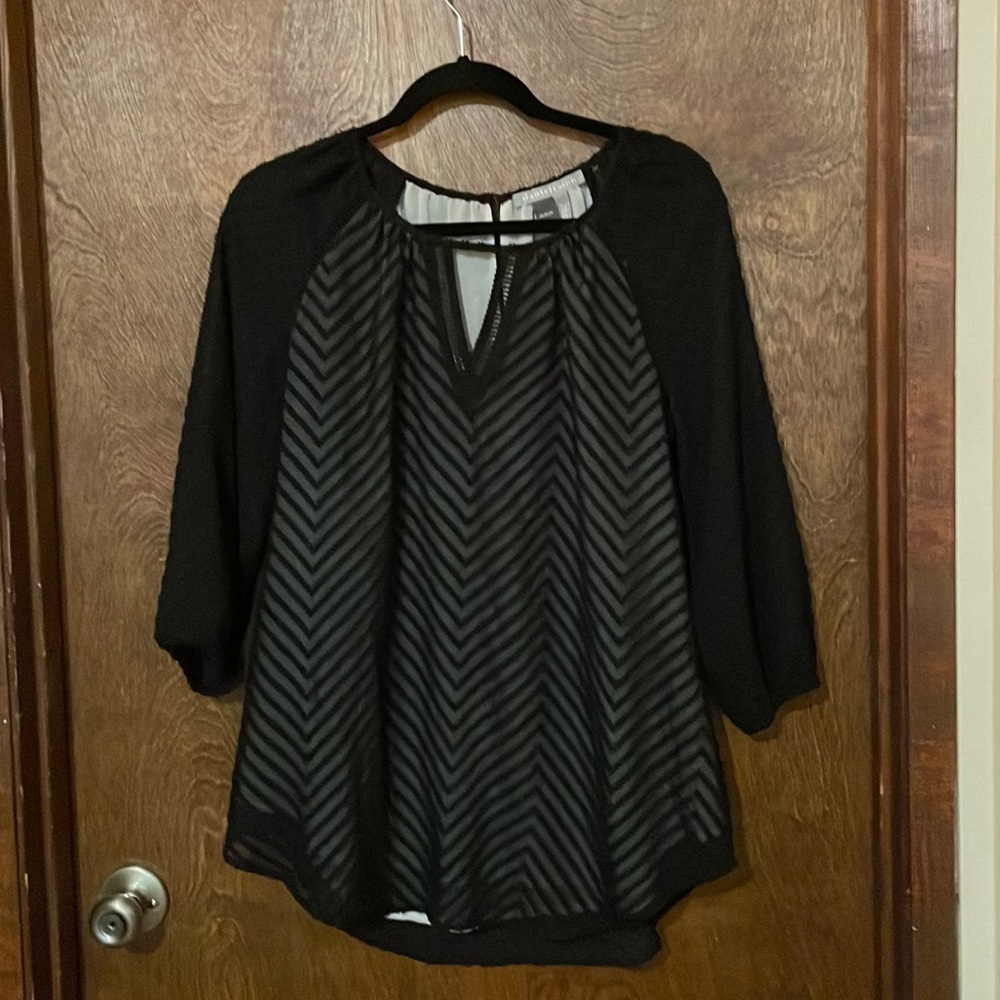 Daniel Rainn X A Pea in the Pod tunic top, size M